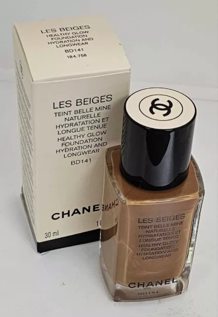 Chanel Les Beiges Healthy Glow Foundation Hydration And Longwear ~ BD141 ~  20 ml