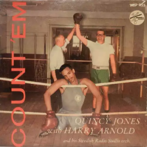 Quincy Jones With Harry Arnold And His Swedish Ra 7" EP Vinyl Sch