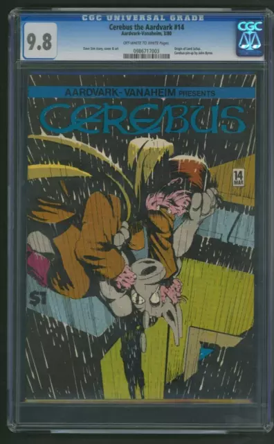 Cerebus the Aardvark #14 CGC 9.8 1980 Dave Sim Comic