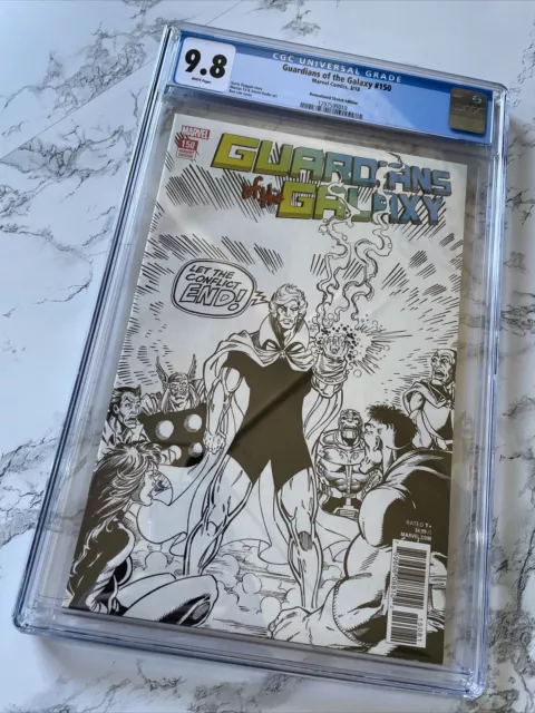 Guardians of the Galaxy #150 CGC NM/M 9.8 1:2000 Remastered Sketch Variant!