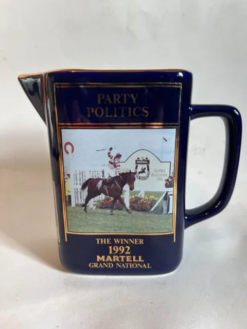 Martell cognac grand national jug - Party Politics 1992