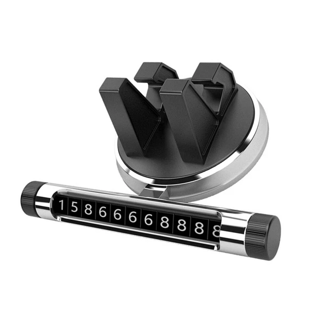 Supporto Per Telefono Auto Abs Supporto Auto Multifunzionale Silver