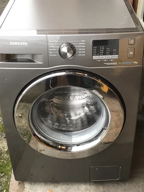 Samsung ww80j5555ex 8kg 1400rpm graphite ecobubble washing machine deals