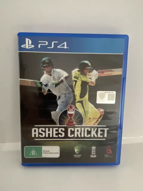 Ashes Cricket PS4 PlayStation 4 PAL VGC