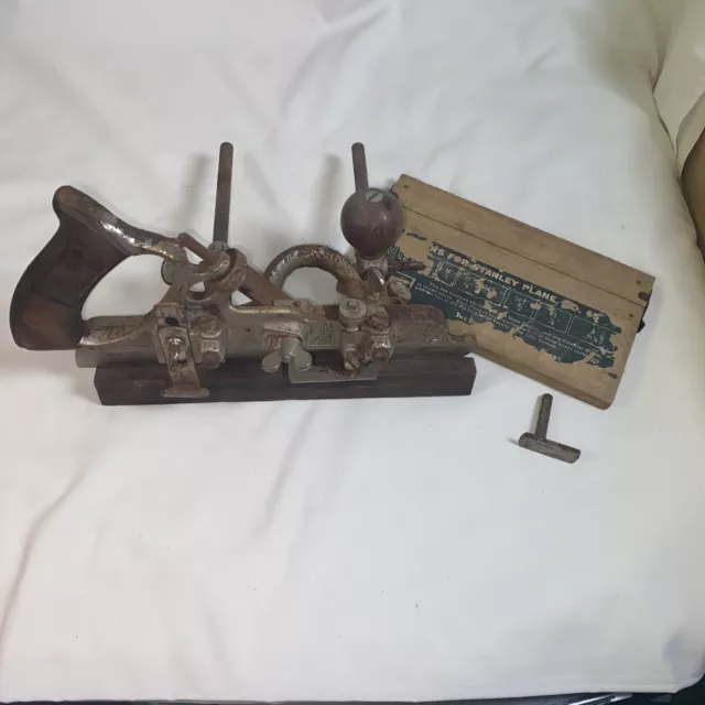 Stanley No 45 Usa Sweet Heart Plough Plane