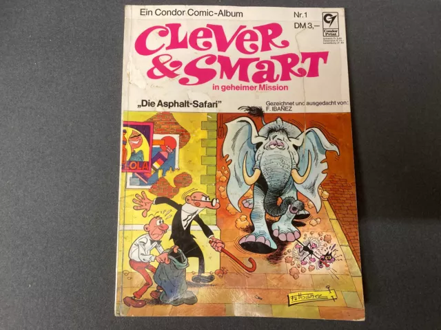 Condor: CLEVER & SMART Comic Album 1 (1. Auflage)   [7712]