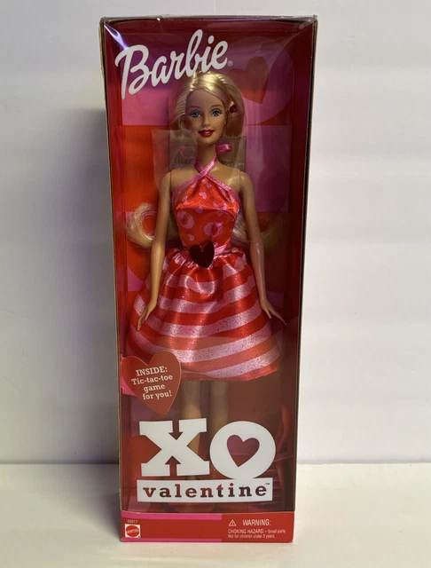 Barbie XO Valentine 2002 Mattel New in Package. Box Has A Few Dings.