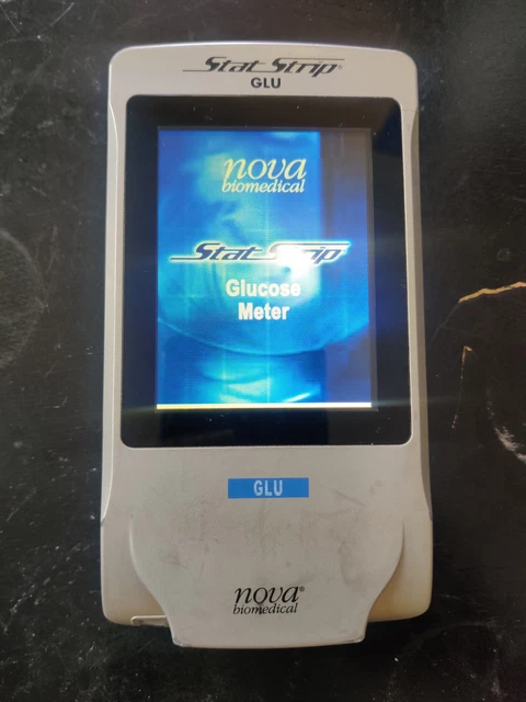 thumbnail image 2 of Nova Biomedical StatStrip Glucose Meter 47143 – Refurbished With Battery & Docking Station Charger 2 of 4