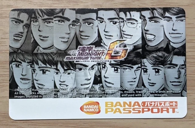Carta Personaggio BanaPassport &ndash; Wangan Midnight Maximum Tune 5 NA Exclusive &ndash; Nuova