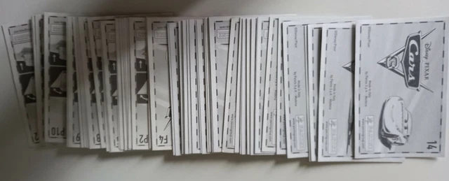 lot de 5 stickers ''spéciaux'' Cars 3 Disney Pixar/Panini neuf 2017 aux choix