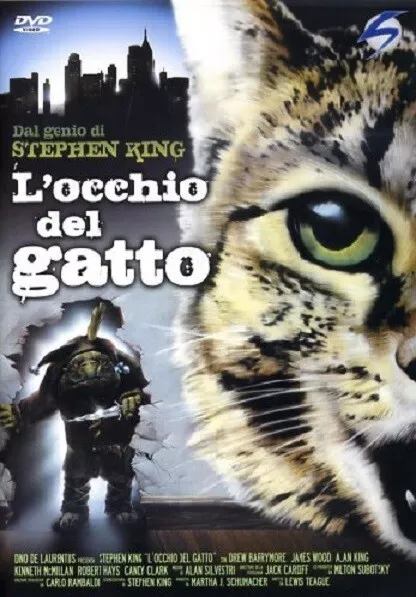 Dvd L'Occhio Del Gatto (1985) - Stephen King ........NUOVO