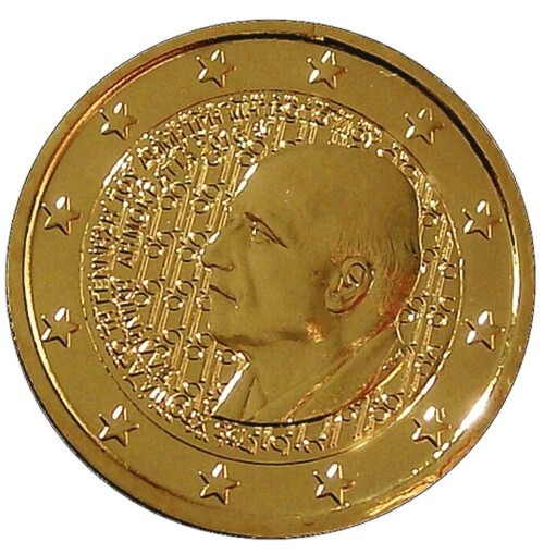 Grece 2016 - Dimitri Mitropoulos - Plaque Or  - 2 Euros Commemorative