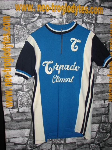 Maillot Vintage Eroica Legnano Pirelli Sergal Années 70 - Taille L - Acrylique