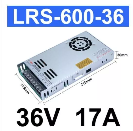 1PCS Meanwell LRS-600-36 600W 36V 17A switching power supply original brand new