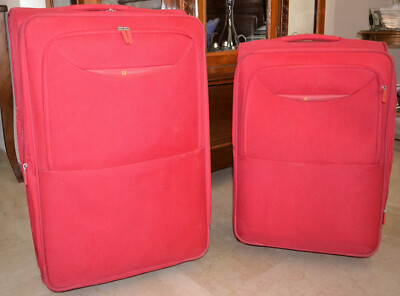 Roncato SET VALIGIE IN TESSUTO COMPOSTO DA UNA GRANDE E UNA MEDIA MARCA RONCATO COL ROSS 