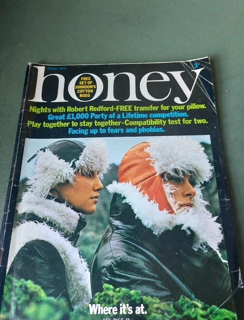 Vintage HONEY Magazine OCTOBER 1970 Keith Moon/Phobia/Women Borstal/Don McCullin Vintage HONEY Magazine OCTOBER 1970 Keith Moon/Phobia/Women Borstal/Don McCullin