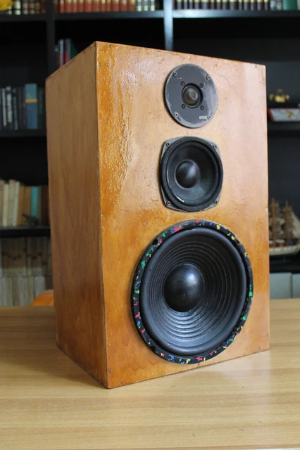Enceintes Acoustiques Dynamic Sound - Vintage - Filaire - Modèle Actif - Occasion