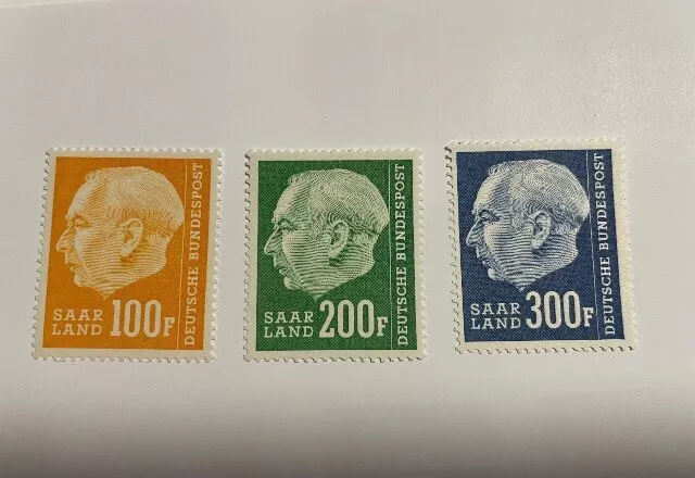 Altdeutschland Saarland OPD Saarbrücken Satz Nr.409/428 postfr. stamps MNH 3