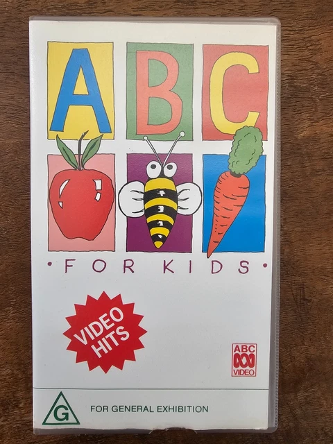ABC FOR KIDS Video Hits (VHS PAL, 1991) $22.00 - PicClick AU