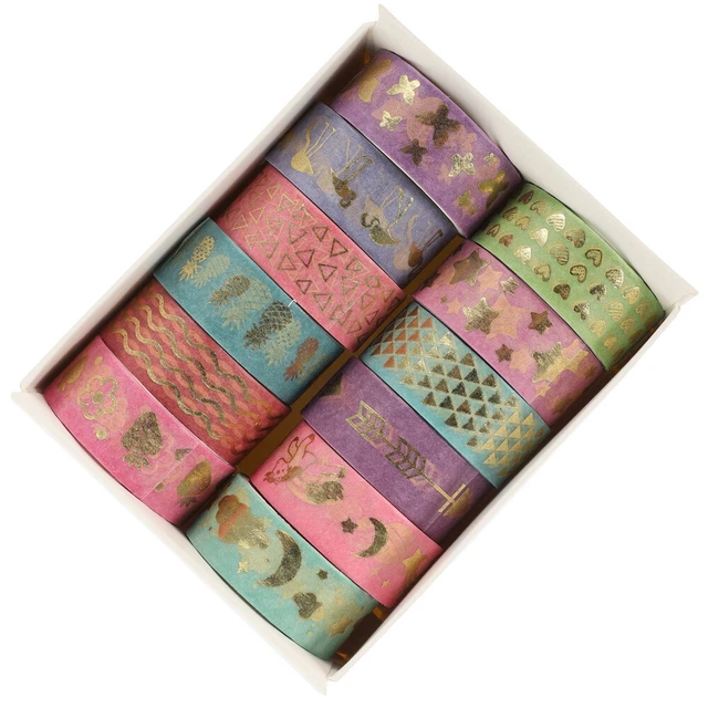 12pcs handwerk diy washi band washi band zarte washi band sammelalbum diy bänder