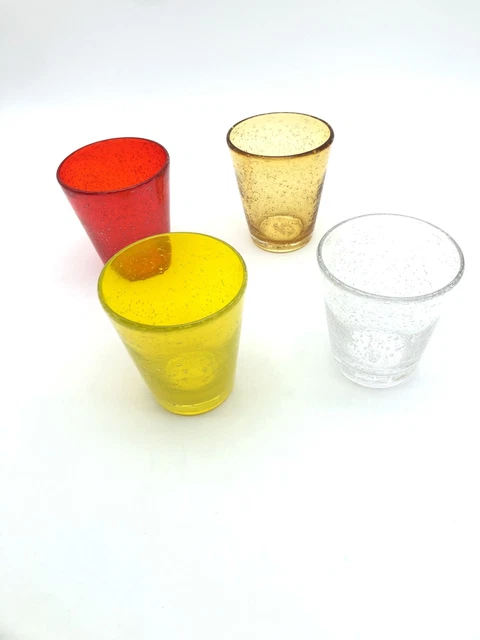 Happy Hour Chocolate Lot de 6 verres à eau frosted en verre 500 ml