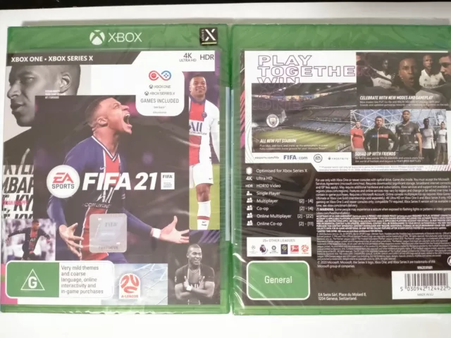 FIFA 21 XBOX SERIES X Brand New & Sealed