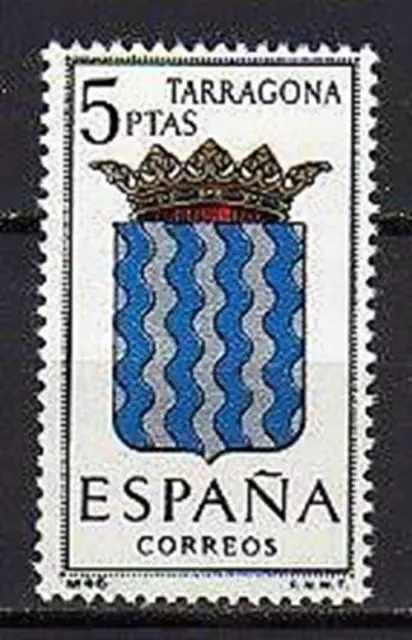 A7750) SPAIN 1965 #1090 MNH** Coat of Arms Taragona 1v