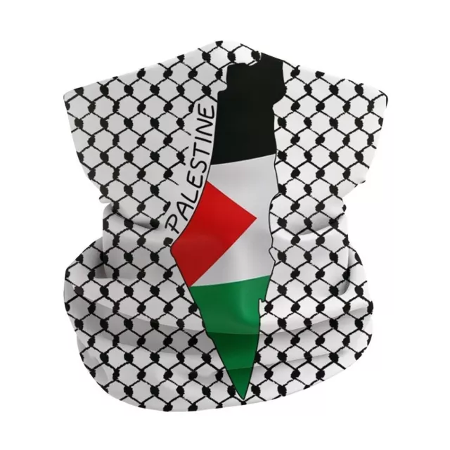 UV Protection Palestine Banner Face Mask Windproof Headband  Patriot