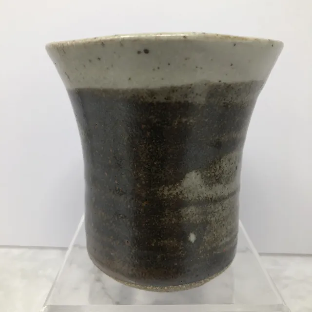 Leach Pottery St Ives standard ware Plain beaker (part Glazed) c. 1960’s #990