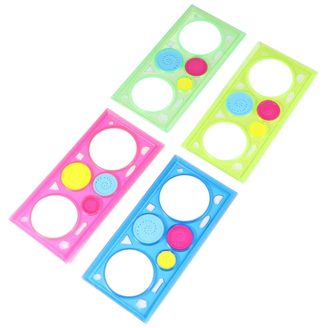 10Pcs Herrscher Kreis Vorlage für Zeichnung Formen Malerei Kit