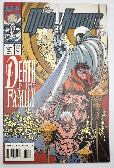 Moon Knight #58 Marvel Comics Jan. 1994 - LOW PRINT RUN, NM+ !!