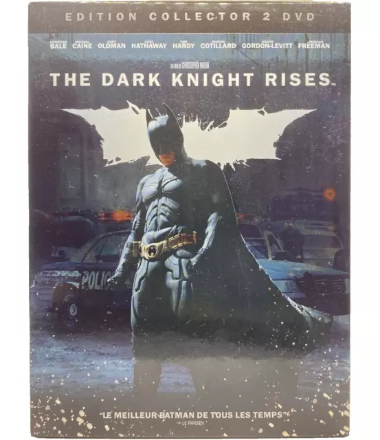 DVD Batman The Dark Knight Rises Coffret Français Film Édition Collector Films