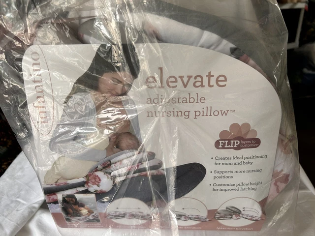 Infantino Elevate Adjustable Multi Level Nursing and Breastfeeding Pillow