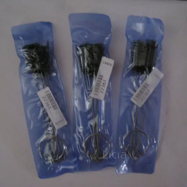 5x Tattoo Cleaning Mini Pipe Hose Filter Brush Set Tube Cleaner Airbrush Wire 2