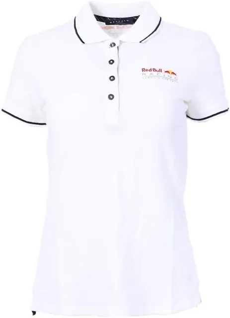 Red Bull Racing Damen Poloshirt weiss Gr. 40