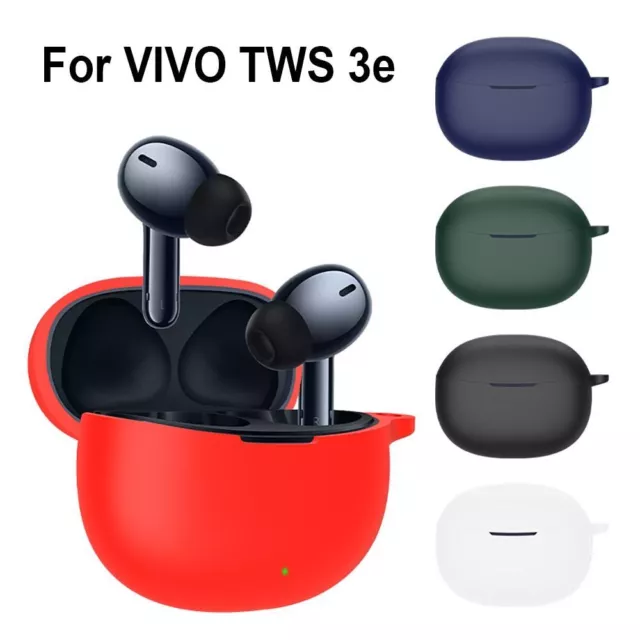 Silicone Headphone Protective Case Charging Box Sleeve for VIVO TWS 3e Portable