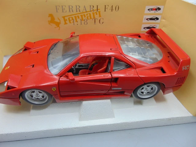 Ferrari F40 Rouge – Voiture Miniature Polistil / Tonka – Échelle 1/18 – Occasion