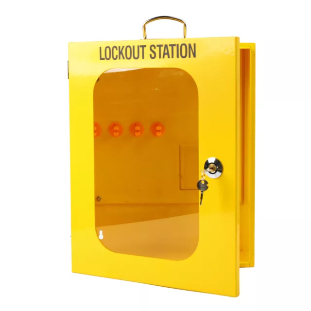 Locking Station Cabinet Vibration Proof Lockout Tagout Padlock Station