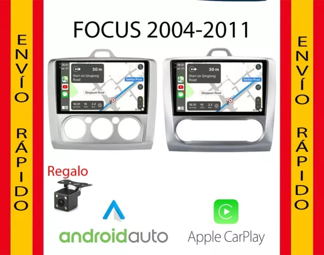 Radio pantalla Android 12 CARPLAY WIFI GPS RDS USB para Ford Focus 2 2004-2011