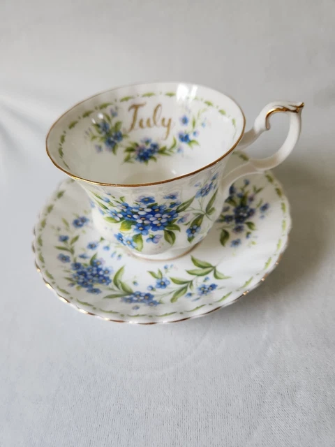 Royal Albert England 1970  Flower Of The Month Series July.