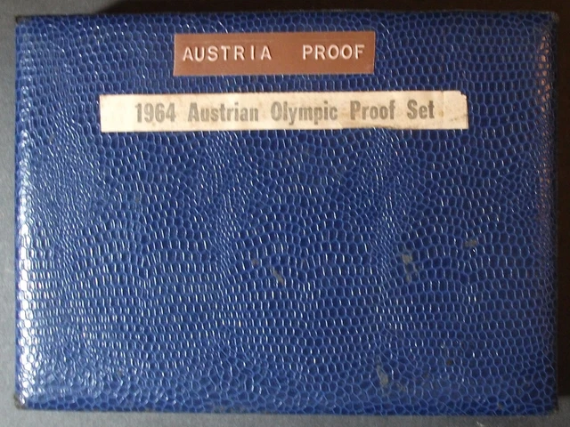 1964 Austria Proof Set, 9 Coin Set