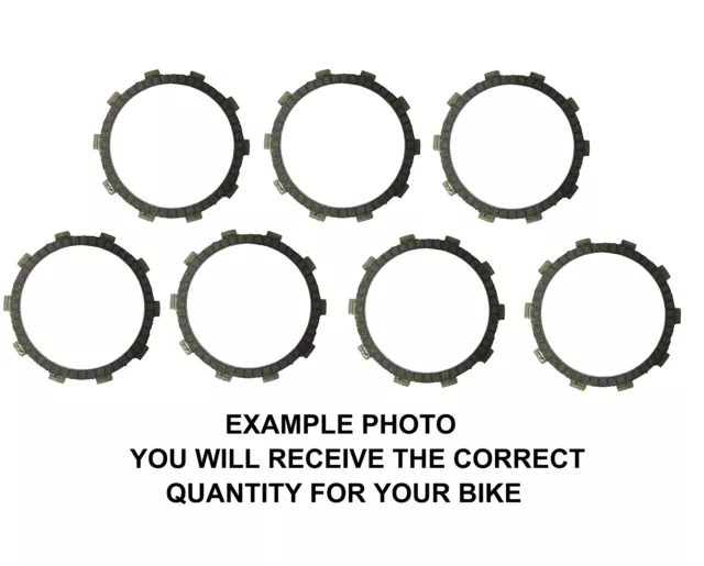 Clutch Friction Plate Set For Yamaha FZS 600 Fazer (5DM1) 1998