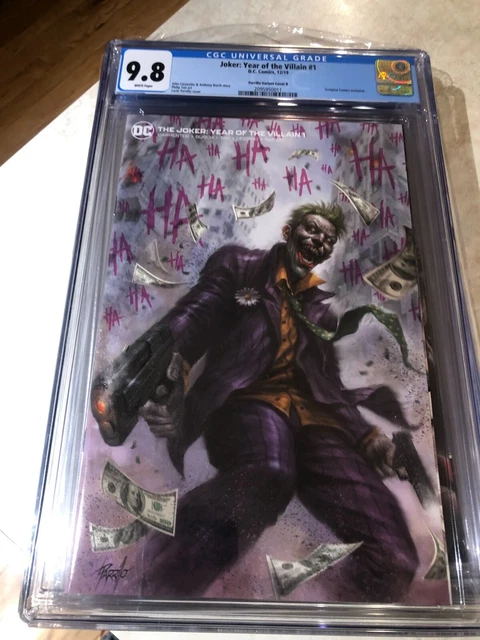 Joker: Year of The Villain #1 - CGC 9.8 Graded - Parrillo Variant - Scorpion