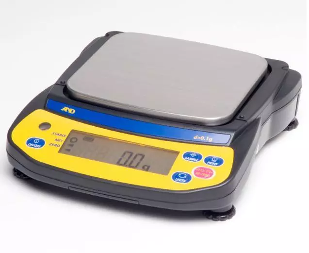 A&D EJ-3000 Precision Compact Lab Balance,3100g X0.1g Jewelry Scale,Pan 4.3",New