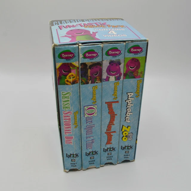 BARNEY VALUE PACK Classic Collection 4 Videos VHS Value Pack EUR 31,71