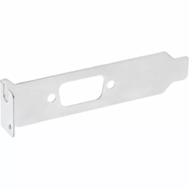 INL InLine® Staffa PCI Low Profile per montaggio porta seriale Sub-D 9 pim