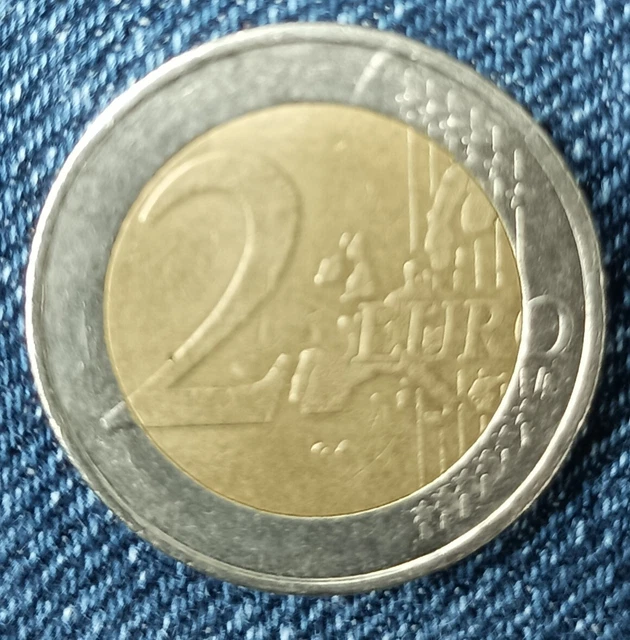 Pièce de 2 euros commémorative Allemande Mecklenburg FRAPPÉ  « F » très RARE
