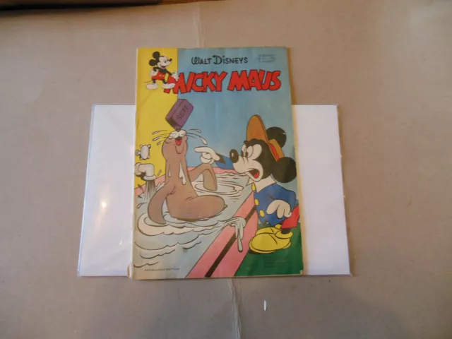 Orig. Micky Maus Heft Nr. 10 von 1956 rar und sehr gut