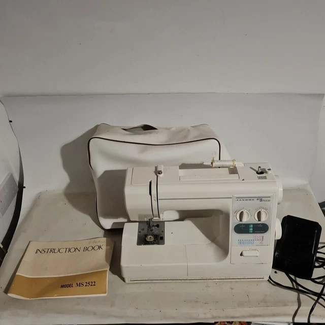 JANOME MS2522 MY Style 22 Sewing Machine + Pedal + Manual + Accessories