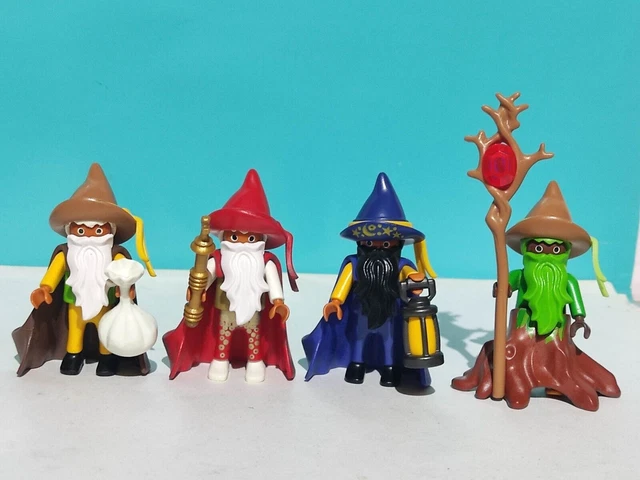 Playmobil Lot De Figurines Gnome Gobelins 4958 3898 4950 4951 4959 Forêt...
